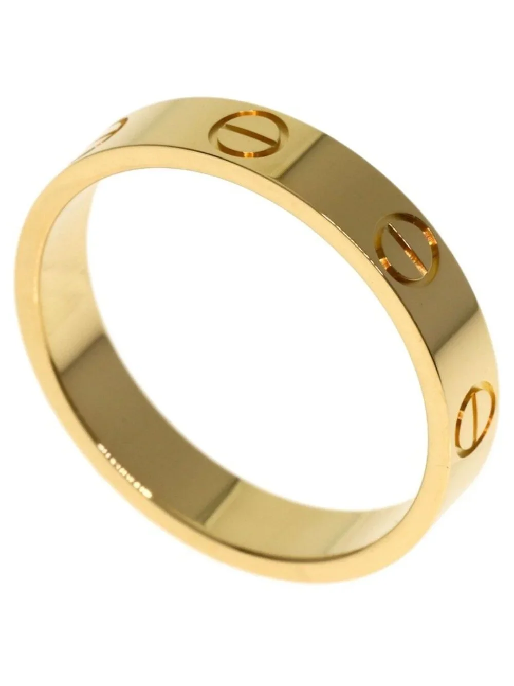 Cartier Mini Love Ring 52 18k Yellow Gold